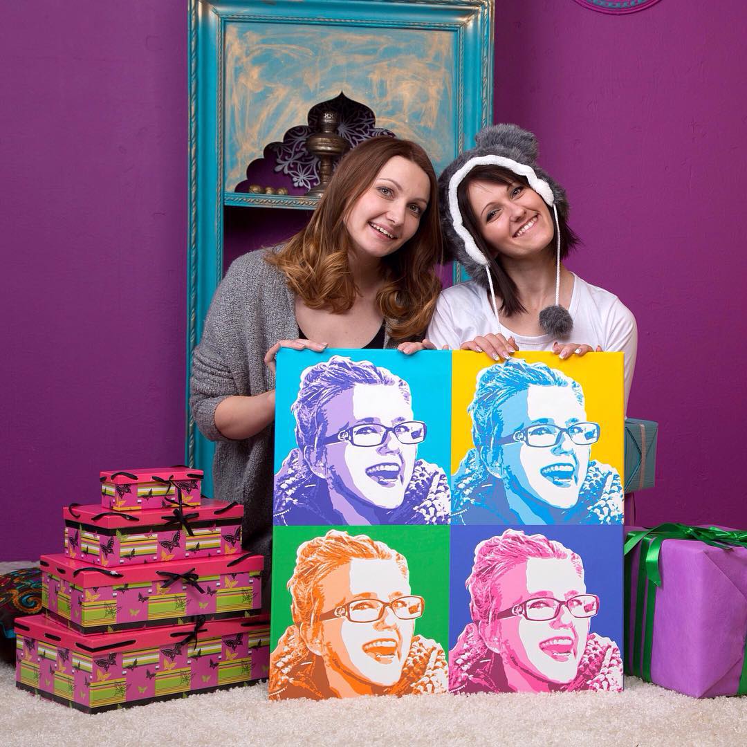 Печать на холсте