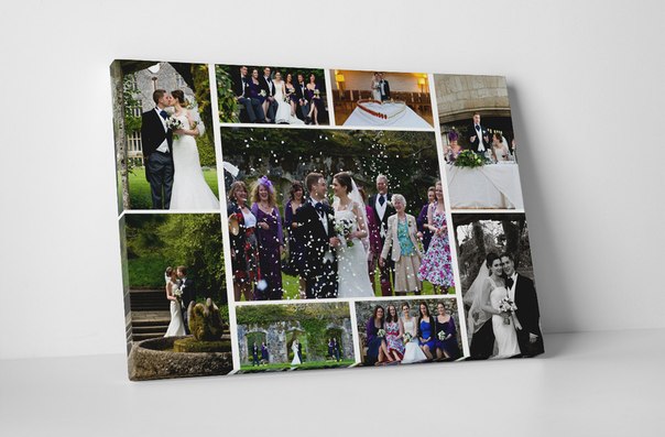 печать фото на холсте